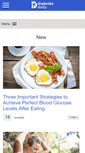 Mobile Screenshot of diabetesdaily.com